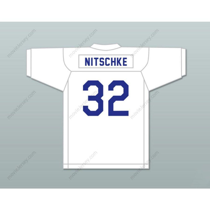 CUSTOM ANY Name Number RAY NITSCHKE 32 PROVISO EAST HIGH SCHOOL PIRATES ROYAL Football Jersey Top Stitched S-6XL