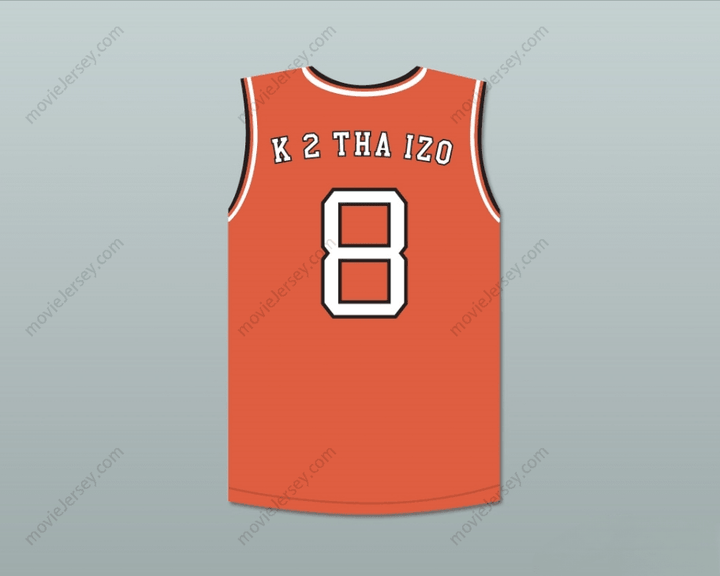 CUSTOM ANY Name Number  BRYANT 8 "K 2 THA IZO" RUCKER PARK BASKETBALL JERSEY STITCH SEWN Top Stitched S-6XL