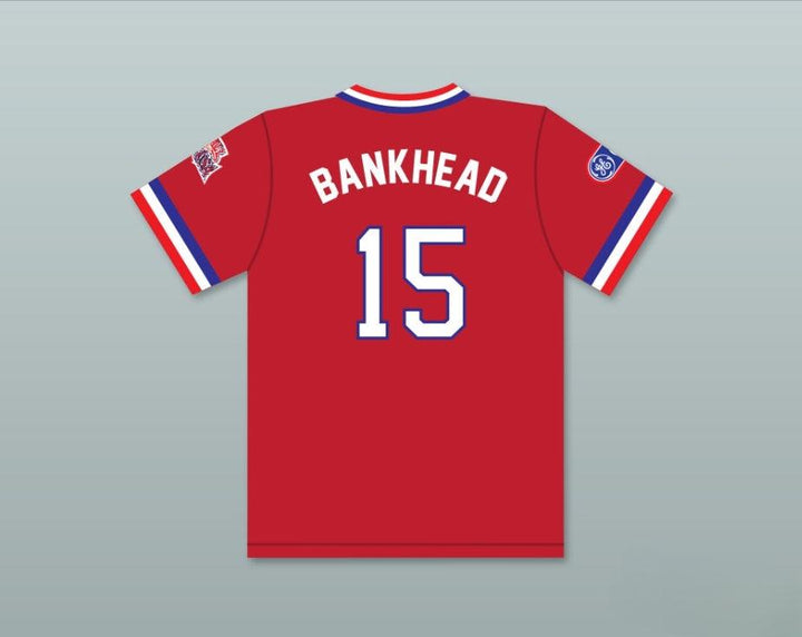 Custom Any Name Number SCOTT BANKHEAD 15 1984 USA TEAM RED BASEBALL JERSEY Top Stitched S-6XL