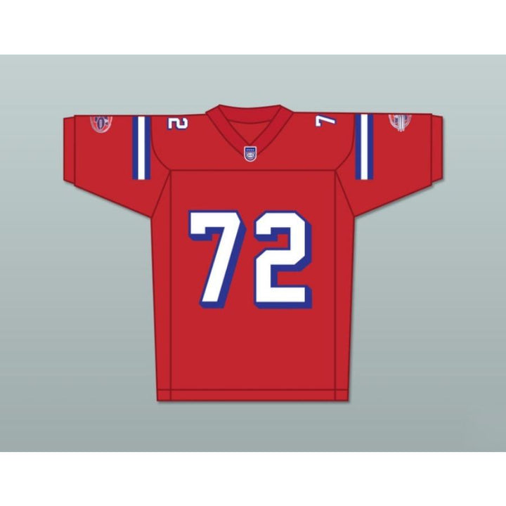 CUSTOM ANY Name Number JAMAL JACKSON 72 WASHINGTON SENTINELS HOME Football Jersey Top Stitched S-6XL