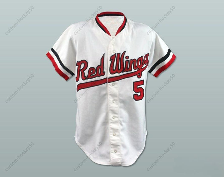 Custom Any Name Number CAL RIPKEN JR 5 ROCHESTER RED WINGS BASEBALL JERSEY STITCH SEWN NEW Top Stitched S-6XL
