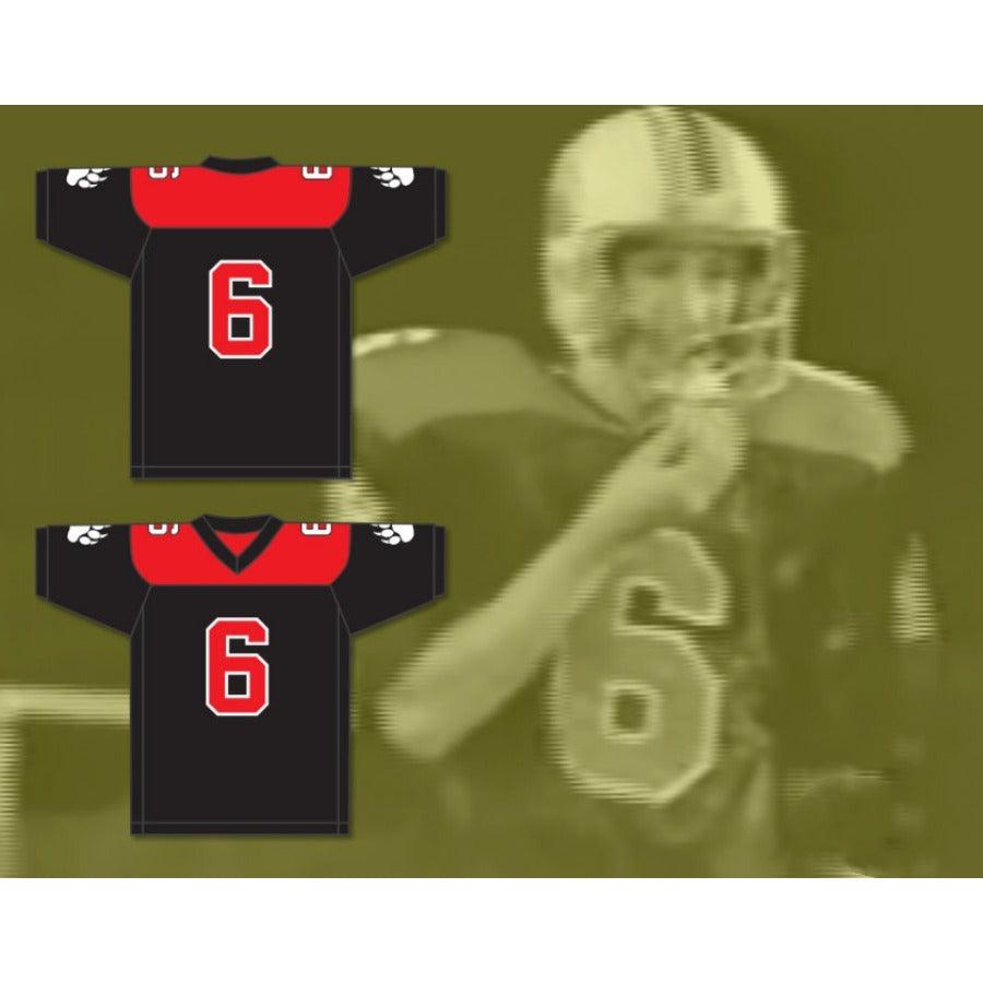 CUSTOM ANY Name Number ROGER 6 MINNVILLE HIGH SCHOOL GRIZZLIES Football Jersey Top Stitched S-6XL
