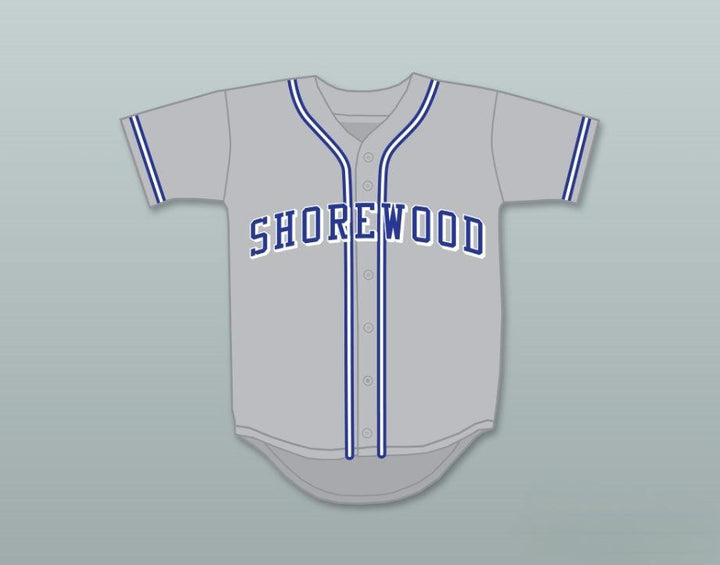 Custom Any Name Number BLAKE SNELL 4  HIGH SCHOOL THUNDERBIRDS GRAY BASEBALL JERSEY 1 Top Stitched S-6XL
