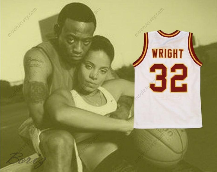 CUSTOM ANY Name Number SANAA LATHAN MONICA WRIGHT 32 COLLEGE CAREER BASKETBALL JERSEY LOVE AND BASKETBALL Top Stitched S-6XL
