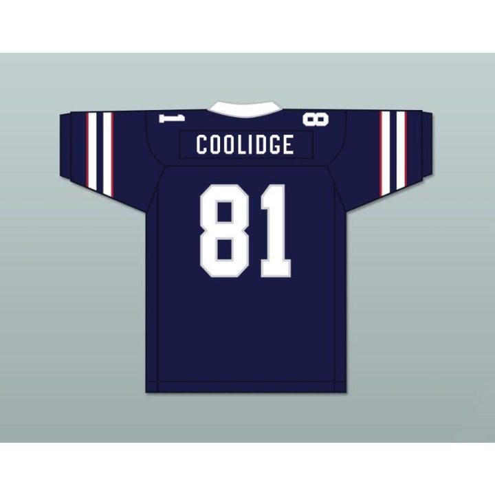 CUSTOM ANY Name Number KEITH AMOS MIRACLE MILES COOLIDGE 81 CALIFORNIA BULLS Football Jersey Top Stitched S-6XL