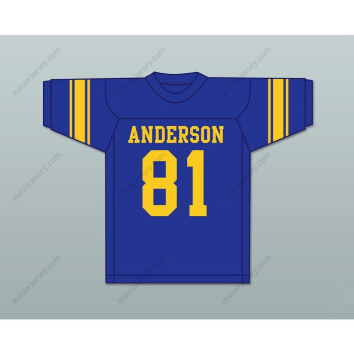 CUSTOM ANY Name Number DICK LANE 81 ANDERSON HIGH SCHOOL TROJANS WHITE FOOTBALL JERSEY Top Stitched S-6XL