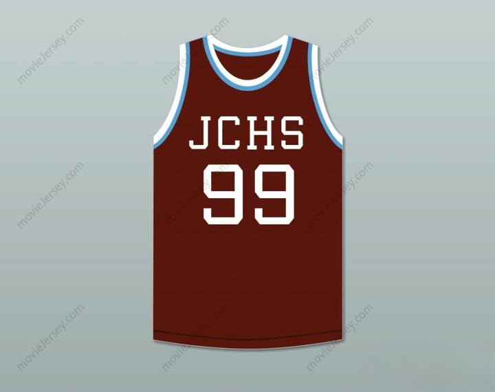 CUSTOM ANY Name Number GEORGE MIKAN 99 JOLIET CATHOLIC HIGH SCHOOL HILLTOPPERS BROWN BASKETBALL JERSEY 2 Top Stitched S-6XL