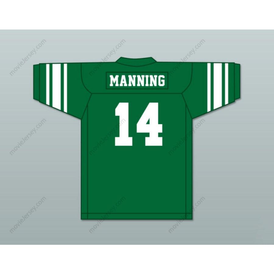 CUSTOM Name VERSION ELI MANNING 14 ISIDORE NEWMAN HIGH SCHOOL FOOTBALL JERSEY Top Stitched S-6XL