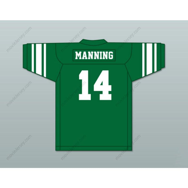 CUSTOM Name VERSION ELI MANNING 14 ISIDORE NEWMAN HIGH SCHOOL FOOTBALL JERSEY Top Stitched S-6XL