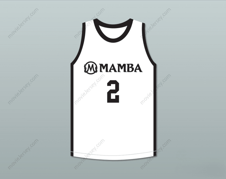 CUSTOM ANY Name Number GIANNA 2 MAMBA BALLERS WHITE BASKETBALL JERSEY Top Stitched S-6XL