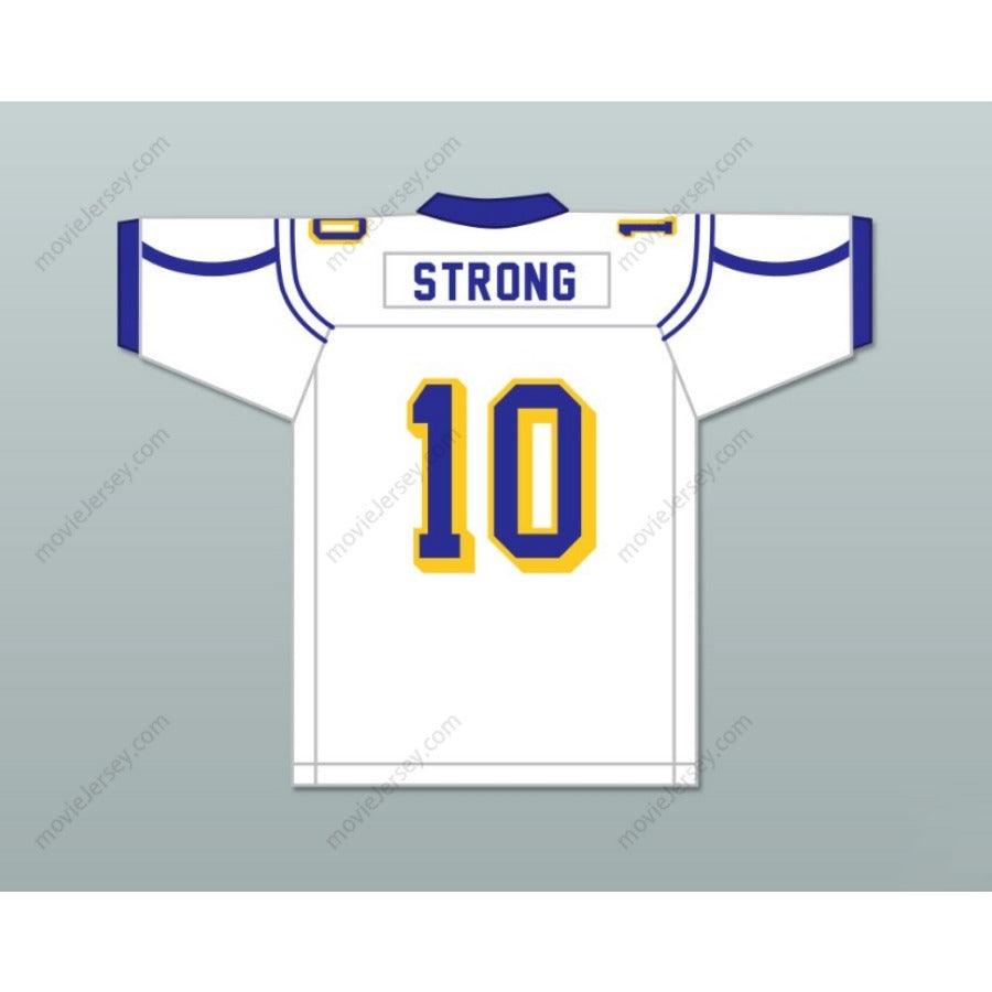 CUSTOM ANY Name Number CARSON STRONG 10 WILL C. WOOD HIGH SCHOOL WILDCATS Football Jersey Top Stitched S-6XL