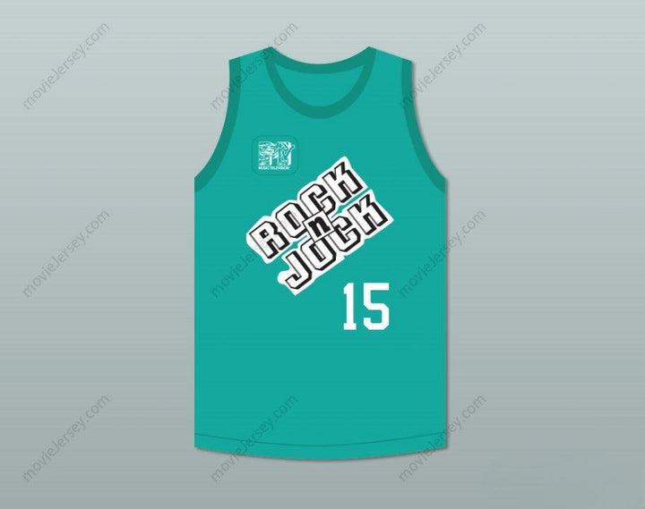 CUSTOM ANY Name Number MICHAEL RAPAPORT 15 VIOLATORS BASKETBALL JERSEY 3RD ANNUAL ROCK N' JOCK B-BALL JAM 1993 Top Stitched S-6XL