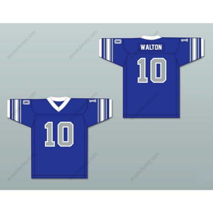 CUSTOM ANY Name Number 1975 WFL JOHNNIE WALTON 10 SAN ANTONIO WINGS ROAD Football Jersey Top Stitched S-6XL