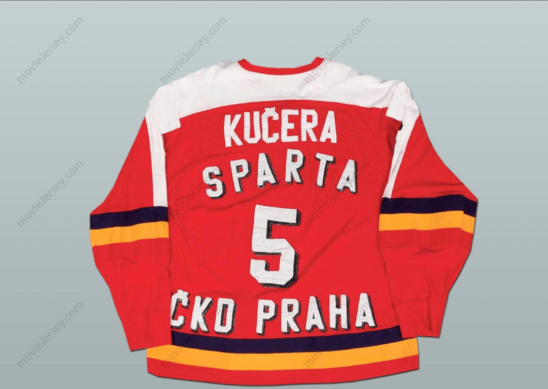 Custom Any Name Number Frantisek Kucera HC Sparta Prague Czech Elite League Hockey Jersey Top Stitched S-6XL