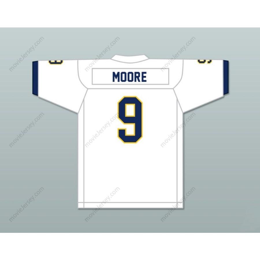 CUSTOM ANY Name Number ELIJAH MOORE 9   AQUINAS HIGH SCHOOL RAIDERS Football Jersey Top Stitched S-6XL