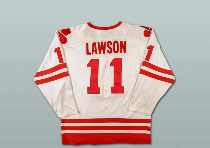 Custom Any Name Number Danny Lawson Calgary Cowboys WHA Hockey Jersey Top Stitched S-6XL