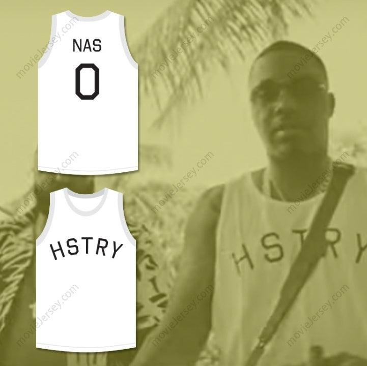 CUSTOM ANY Name Number NAS 0 HSTRY BASKETBALL JERSEY Top Stitched S-6XL