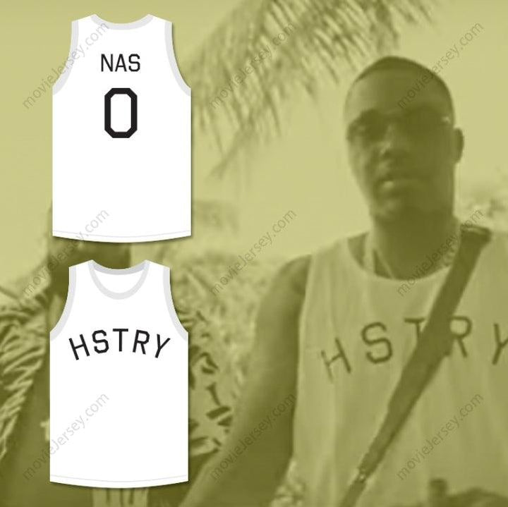 CUSTOM ANY Name Number NAS 0 HSTRY BASKETBALL JERSEY Top Stitched S-6XL