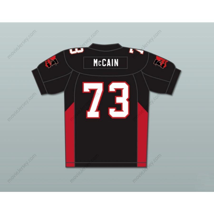 CUSTOM ANY Name Number 73 MCCAIN MEAN MACHINE CONVICTS FOOTBALL JERSEY INCLUDES PATCHES Top Stitched S-6XL