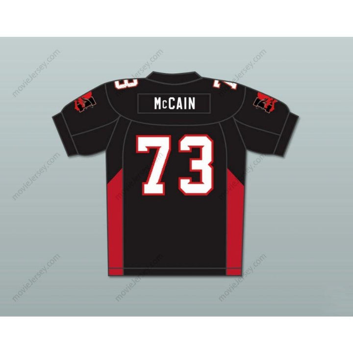 CUSTOM ANY Name Number 73 MCCAIN MEAN MACHINE CONVICTS FOOTBALL JERSEY INCLUDES PATCHES Top Stitched S-6XL