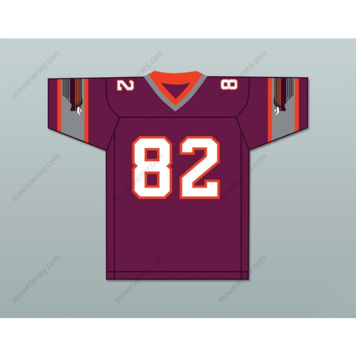 CUSTOM ANY Name Number 1985 USFL ALTON ALEXIS 82 JACKSONVILLE BULLS ROAD Football Jersey Top Stitched S-6XL