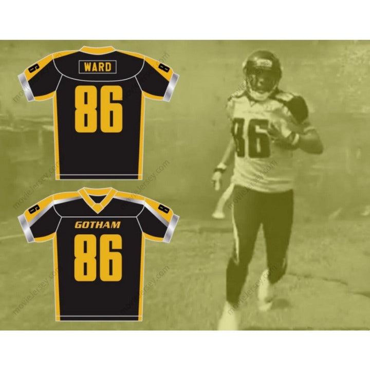 CUSTOM ANY Name Number GOTHAM ROGUES HINES WARD 86 Football Jersey Top Stitched S-6XL