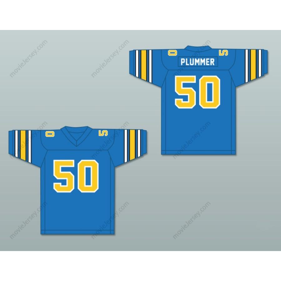 CUSTOM ANY Name Number 1984 USFL GARY PLUMMER 50 OAKLAND INVADERS ROAD Football Jersey Top Stitched S-6XL