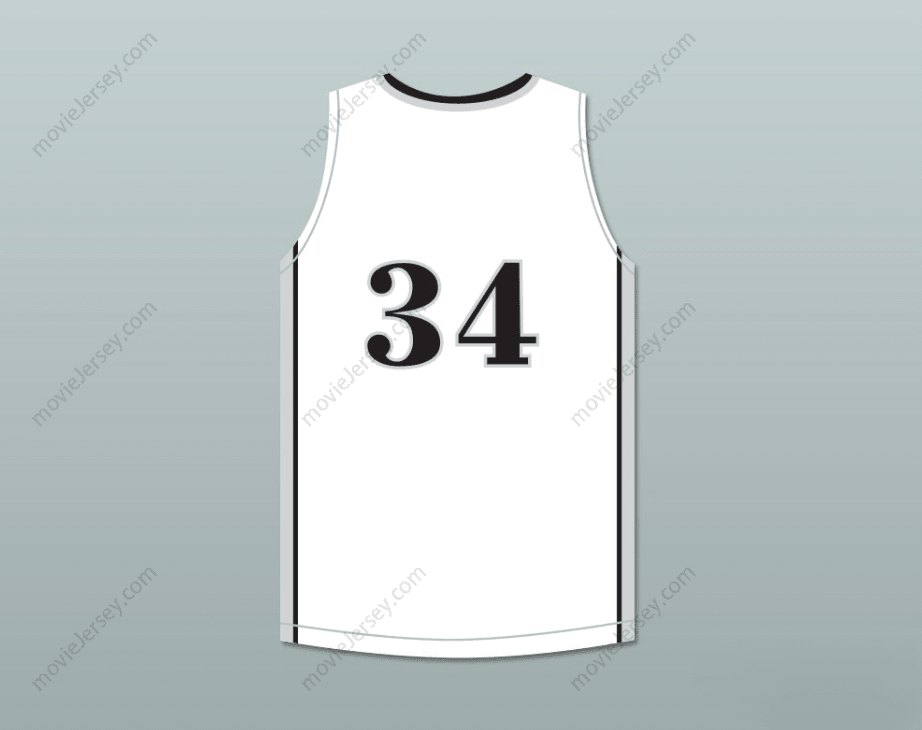 CUSTOM ANY Name Number COLIN KAEPERNICK 34 JOHN H. PITMAN HIGH SCHOOL PRIDE WHITE BASKETBALL JERSEY 1 Top Stitched S-6XL