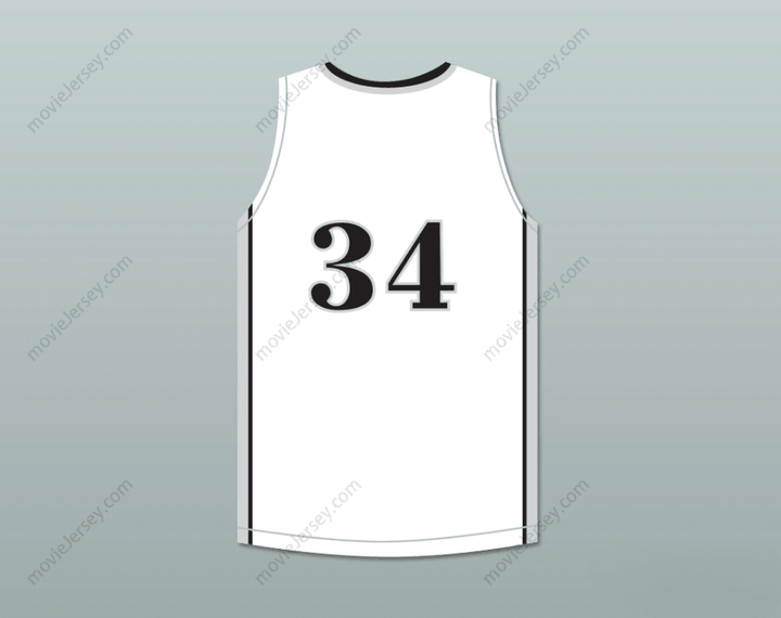CUSTOM ANY Name Number COLIN KAEPERNICK 34 JOHN H. PITMAN HIGH SCHOOL PRIDE WHITE BASKETBALL JERSEY 1 Top Stitched S-6XL