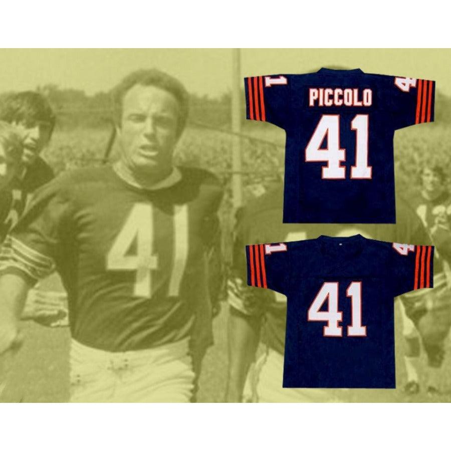 CUSTOM ANY Name Number BRIAN'S SONG MOVIE BRIAN PICCOLO 41 CHICAGO Football Jersey Top Stitched S-6XL