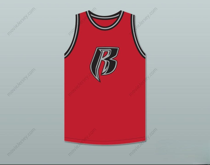 CUSTOM ANY Name Number DMX 84 ROUGH RYDERS RED BASKETBALL JERSEY 1 Top Stitched S-6XL