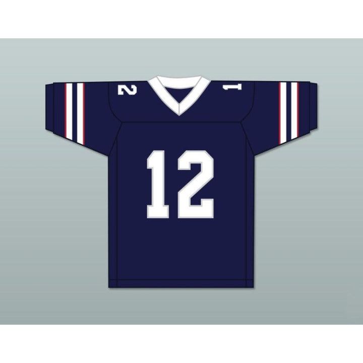 CUSTOM ANY Name Number DAVID LEISURE LENNY SALVINO 12 CALIFORNIA BULLS Football Jersey Top Stitched S-6XL