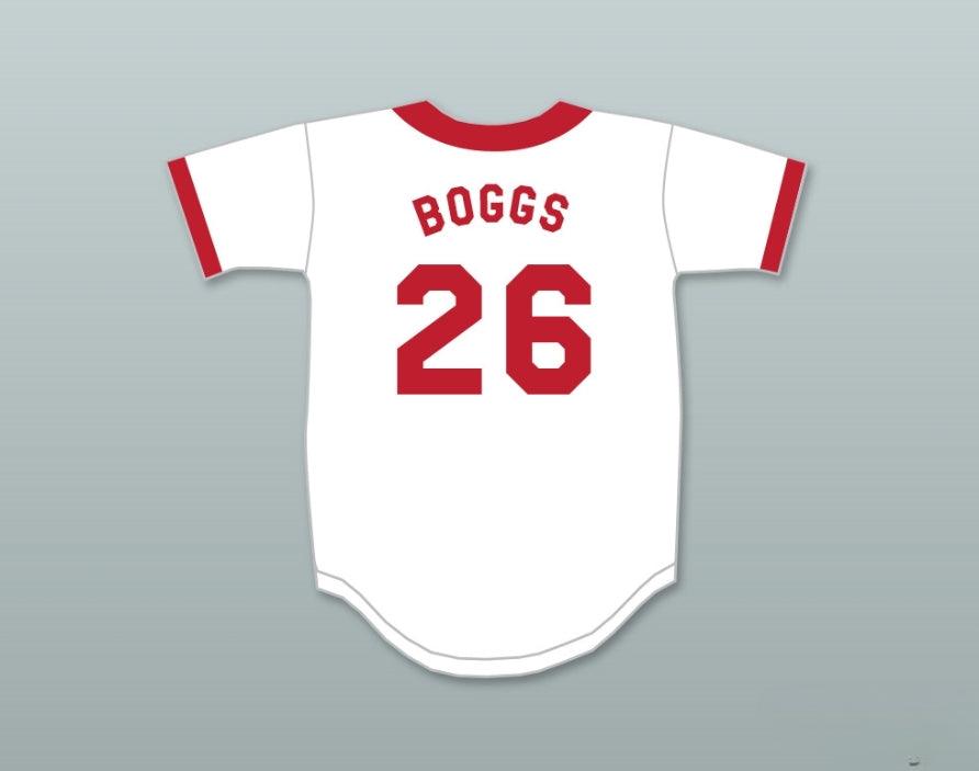 Custom Any Name Number WADE BOGGS 26 SPRINGFIELD NUCLEAR POWER PLANT SOFTBALL TEAM BASEBALL JERSEY Top Stitched S-6XL