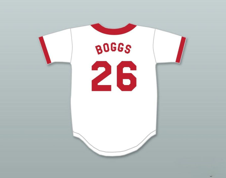 Custom Any Name Number WADE BOGGS 26 SPRINGFIELD NUCLEAR POWER PLANT SOFTBALL TEAM BASEBALL JERSEY Top Stitched S-6XL