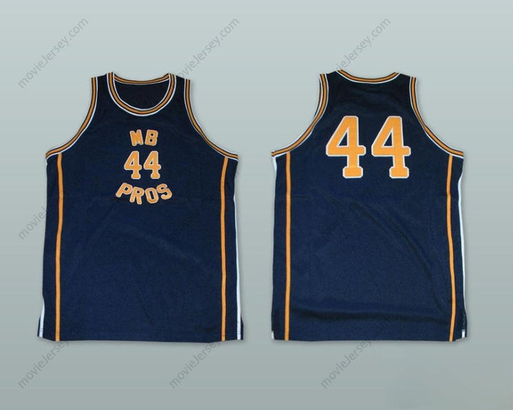CUSTOM ANY Name Number 1970 MB PROS 44 DARK BLUE BASKETBALL JERSEY Top Stitched S-6XL