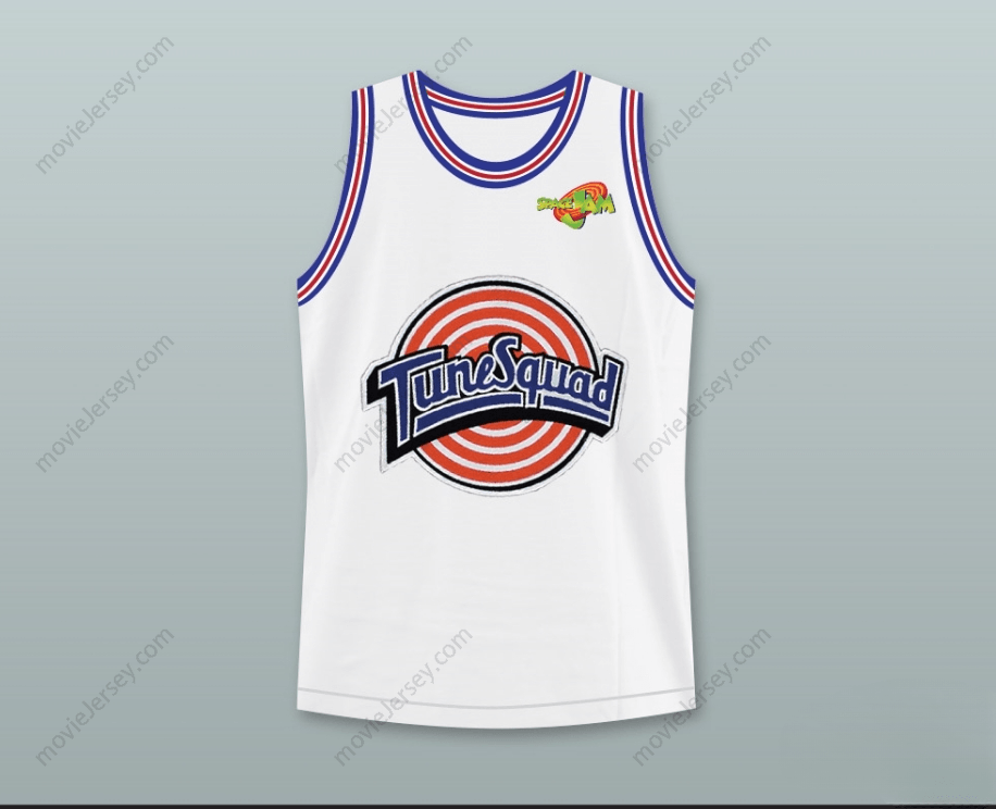 CUSTOM ANY Name Number WILE E. COYOTE 13 TUNE SQUAD BASKETBALL JERSEY WITH SPACE JAM PATCH Top Stitched S-6XL