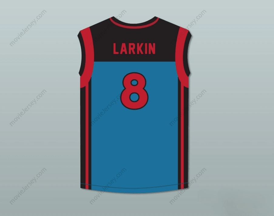 CUSTOM ANY Name Number LARKIN 8 CHARLOTTE BANSHEES AWAY BASKETBALL JERSEY WITH WUBA PATCH JUWANNA MANN Top Stitched S-6XL