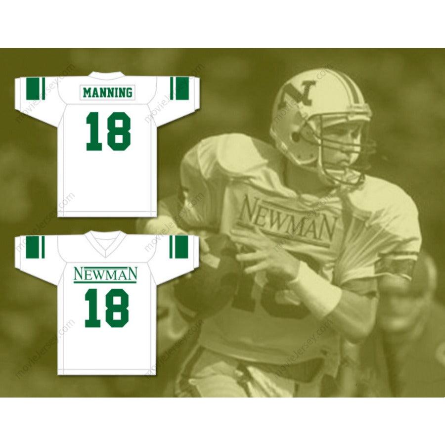 CUSTOM VERSION PEYTON MANNING 18 ISIDORE NEWMAN HIGH SCHOOL FOOTBALL JERSEY Top Stitched S-6XL