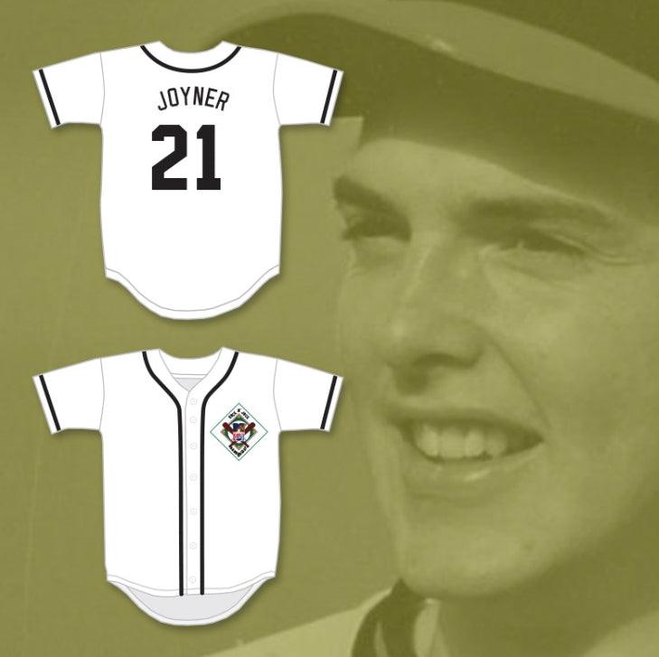 Custom Any Name Number WALLY JOYNER 21 SALAMANDERS BASEBALL JERSEY 1ST ANNUAL ROCK N' JOCK DIAMOND DERBY Top Stitched S-6XL