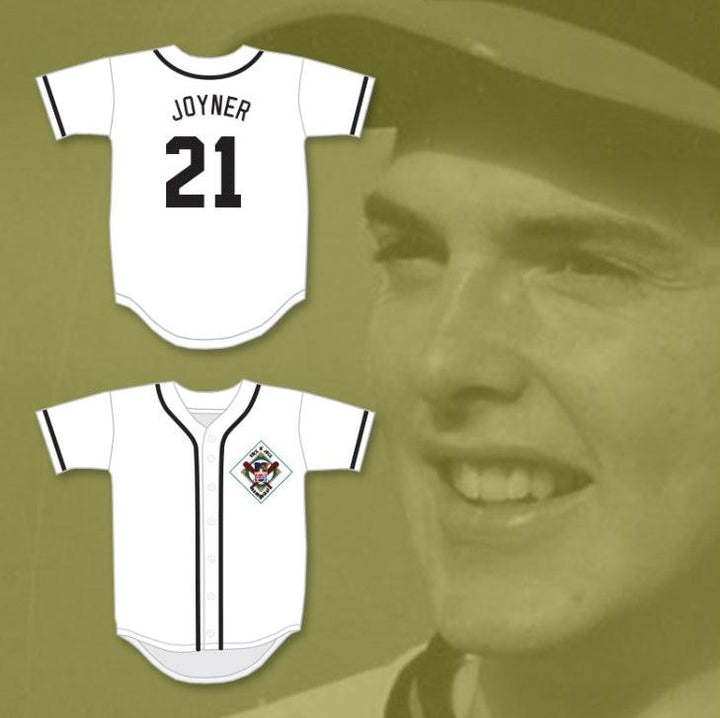 Custom Any Name Number WALLY JOYNER 21 SALAMANDERS BASEBALL JERSEY 1ST ANNUAL ROCK N' JOCK DIAMOND DERBY Top Stitched S-6XL