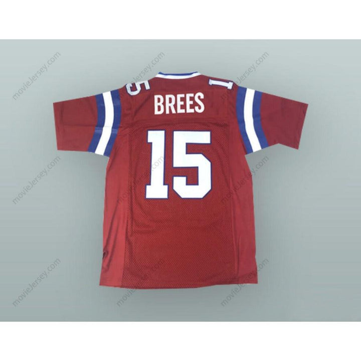 CUSTOM ANY Name Number DREW BREES 15 WESTLAKE HIGH SCHOOL CHAPARRALS FOOTBALL JERSEY Top Stitched S-6XL