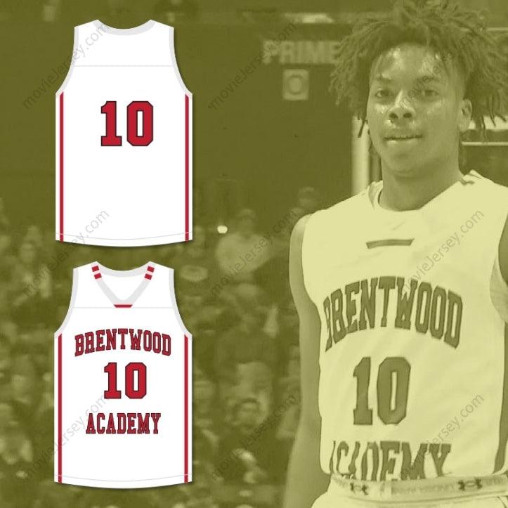 CUSTOM ANY Name Number DARIUS GARLAND 10  ACADEMY  WHITE BASKETBALL JERSEY 1 Top Stitched S-6XL