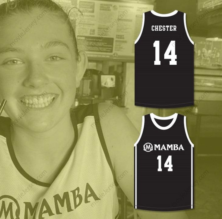 CUSTOM ANY Name Number PAYTON CHESTER 14 MAMBA BALLERS BLACK BASKETBALL JERSEY VERSION 2 Top Stitched S-6XL