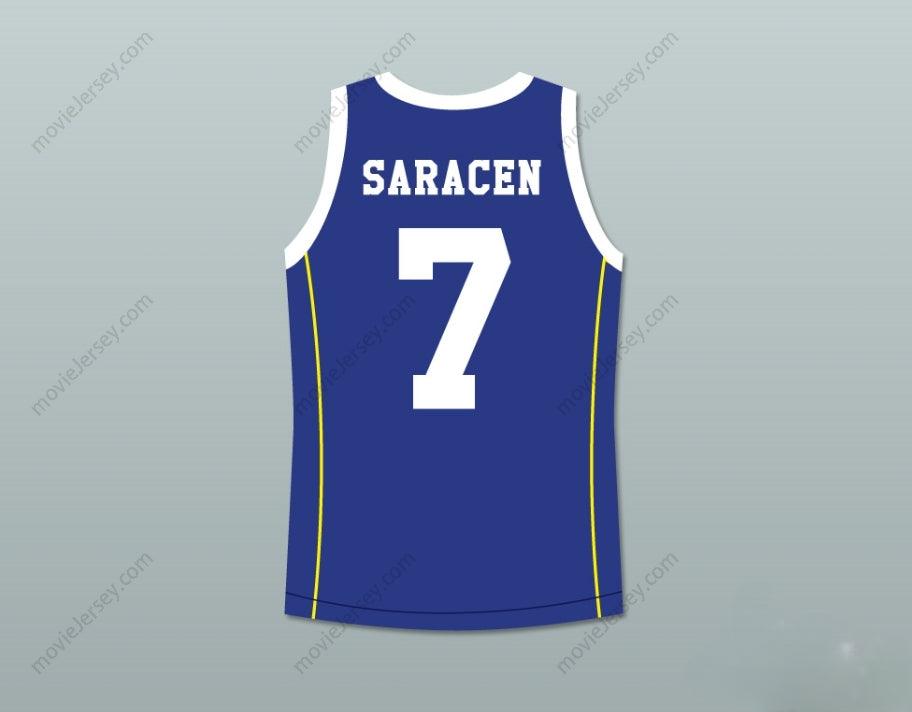 CUSTOM ANY Name Number FRIDAY NIGHT LIGHTS MATT SARACEN 7 DILLON PANTHERS BASKETBALL JERSEY Top Stitched S-6XL