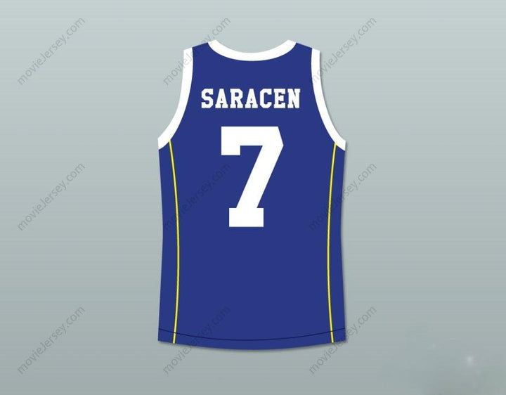 CUSTOM ANY Name Number FRIDAY NIGHT LIGHTS MATT SARACEN 7 DILLON PANTHERS BASKETBALL JERSEY Top Stitched S-6XL