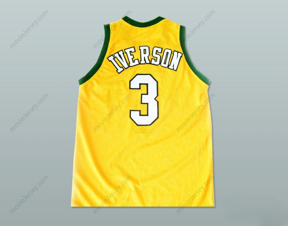 CUSTOM ANY Name Number ALLEN IVERSON BETHEL HIGH SCHOOL BASKETBALL JERSEY NEW Top Stitched S-6XL