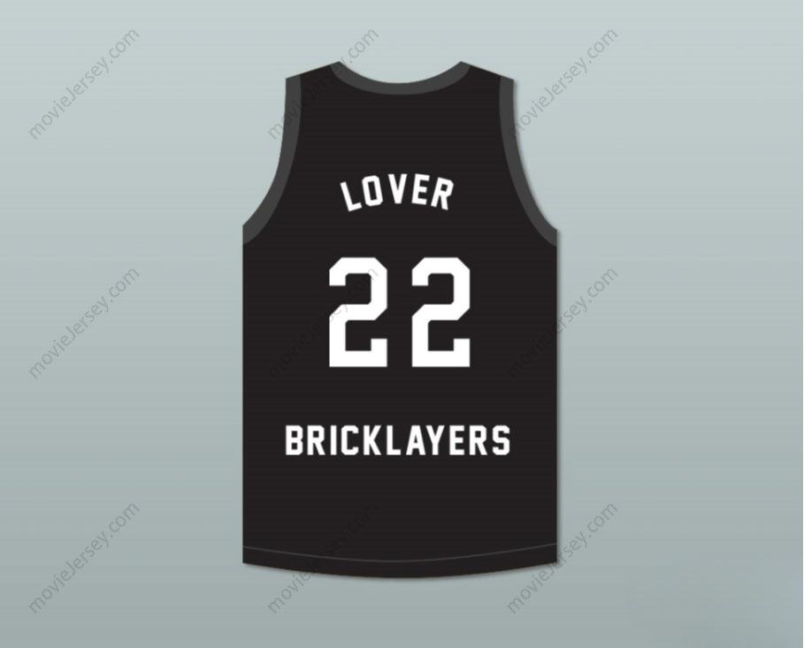 CUSTOM ANY Name Number ED LOVER 22 BRICKLAYERS BASKETBALL JERSEY 3RD ANNUAL ROCK N' JOCK B-BALL JAM 1993 Top Stitched S-6XL