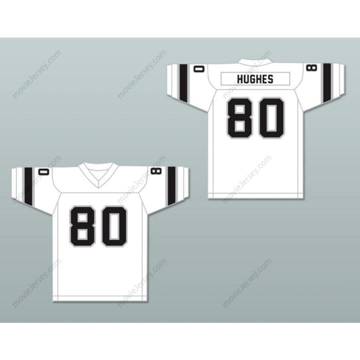 CUSTOM ANY Name Number 1974 WFL DENNIS HUGHES 80 JACKSONVILLE SHARKS ROAD Football Jersey Top Stitched S-6XL