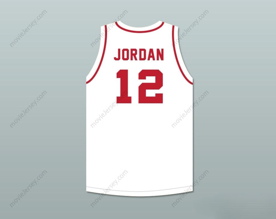 CUSTOM ANY Name Number MICHAEL  12 EMMA B TRASK MIDDLE SCHOOL BEARS WHITE BASKETBALL JERSEY 1 Top Stitched S-6XL