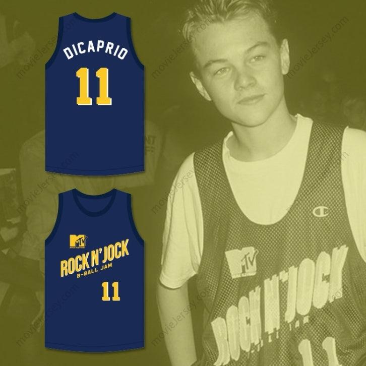 CUSTOM ANY Name Number LEONARDO DICAPRIO 11 VIOLATORS BASKETBALL JERSEY SECOND ANNUAL ROCK N' JOCK B-BALL JAM 1992 Top Stitched S-6XL